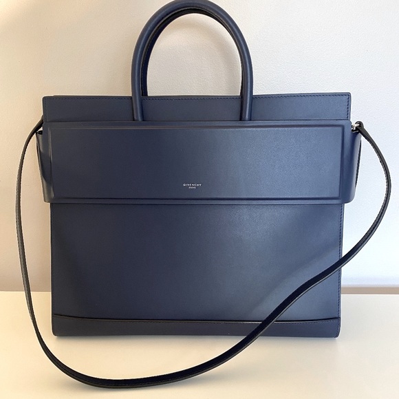 Givenchy Medium Horizon Dark Blue Mastic Bag - Picture 2 of 16